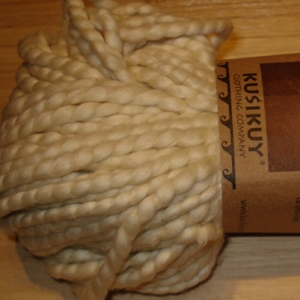 Creme Kusikuy Organic Cotton Yarn (Hand Spun Chunky)