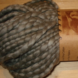 Pewter Gray Kusikuy Organic Cotton Hand Spun Chunky Yarn