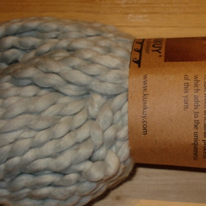 Aquamarine Kusikuy Organic Cotton Yarn  (Hand Spun Chunky)