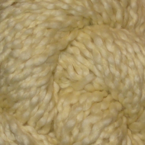 Banana Creme Swallowtail Light Chunky Hand Spun Organic Cotton Yarn