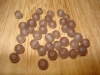 20 Purple Haze Recycled Glass Beads