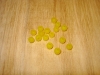20 Sunshine Recycled Glass Beads