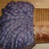 Perwinkle Plum Kusikuy Organic Cotton Yarn (Hand Spun Chunky)