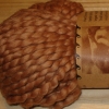 Roasted Cashew Kusikuy Organic Cotton Yarn (Hand Spun Chunky)