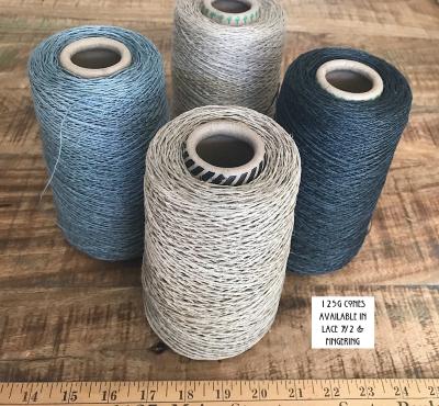 Ecobutterfly Entwined: GOTS Organic Linen Yarn (Small Cones)