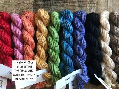 Ecobutterfly GOTS Ecology Strings Organic Cotton Embroidery Thread Sets