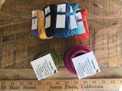 Ecobutterfly GOTS Ecology Strings Tanguis/Pakucho Organic Cotton Embroidery Thread Sets