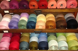 Ecobutterfly Ecology Strings: Organic Tanguis Cotton 10/2 Lace  (All color options)