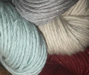 Ecobutterfly Elements: Agua Plata Worsted (Organic Cotton & Sterling)