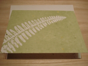 Grow-A-Note Fern Card