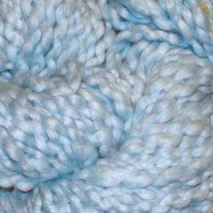 Aquamarine Mariposa Hand Brushed Aran Organic Cotton Yarn