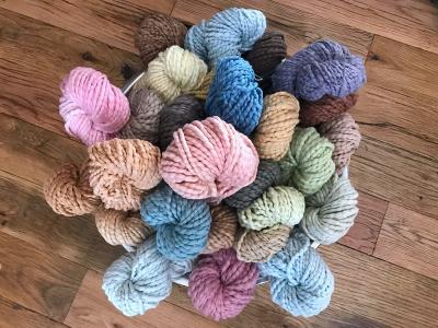 Rare Monarch Handspun Chunky Organic Cotton Yarn