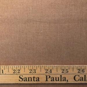 Pakucho Organic Color Grown Cotton Deep Golden Brown Poplin Fabric