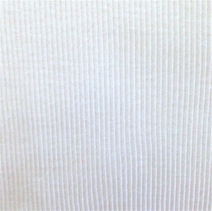 Pakucho Organic Cotton Tanguis Eco White Fine 2x1 Rib Fabric