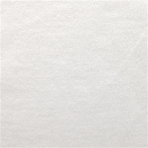 Peruvian GOTS Organic Tanguis Cotton Jersey Fabric (Eco White)