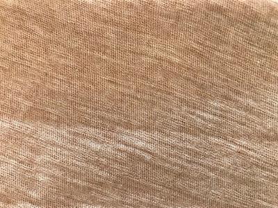 Peruvian GOTS Organic Seashore Color Grown Cotton Flamme Jersey Fabric