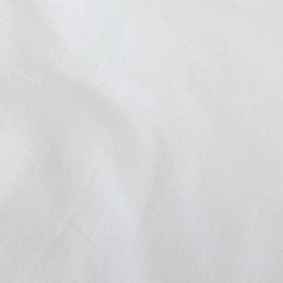 Peruvian GOTS Rare Organic Pima Cotton Eco White Sateen Fabric