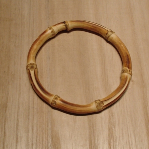 4.5" Round Bamboo Purse handle