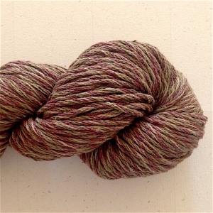 Earth Mauve Marl Pakucho Organic Cotton Worsted Yarn