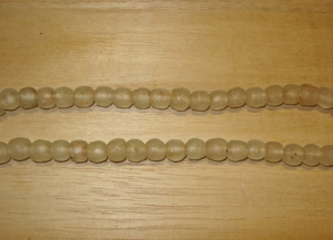 20 Ice Artisan Small Recycled Glass Beads
