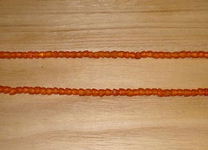 20 Embers Artisan Tiny Nesting Blossoms Recycled Glass Beads