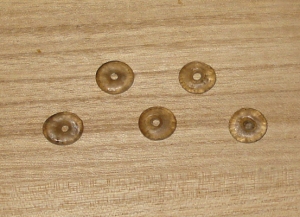 20 Cafe Sequins Recycled Glass Beads