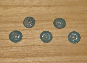 20 Waterfall Sequins Recycled Glass Beads