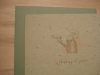 Grow-A-Note "Thinking of You"....Bird Talking Into a Watering Can Card