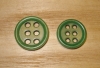 3/4" Poppy Soft Pine (Tagua Nut) 6 Hole Round Button