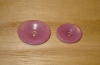 7/8" x 5/8" Orchid Corozo (Tagua Nut) Oval Saucer Button