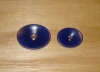 7/8" x 5/8" Marine Corozo (Tagua Nut) Oval Saucer Button